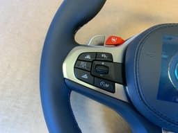 BMW BMW M5 F90 X3M F97 X4M F98 GENUINE EU M Steering Wheel HEATING ACC NEW — thumbnail 3