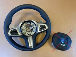 BMW BMW 1 2 3 Z4 F40 F44 G20 G21 G28 G29 GENUINE M Steering Wheel Paddles VIBRO — thumbnail 1