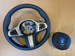 BMW BMW 8 X5 X6 X7 G14 G15 G16 G05 G06 G07 USA M Steering Wheel Petals Assist+ VIBRO — thumbnail 1