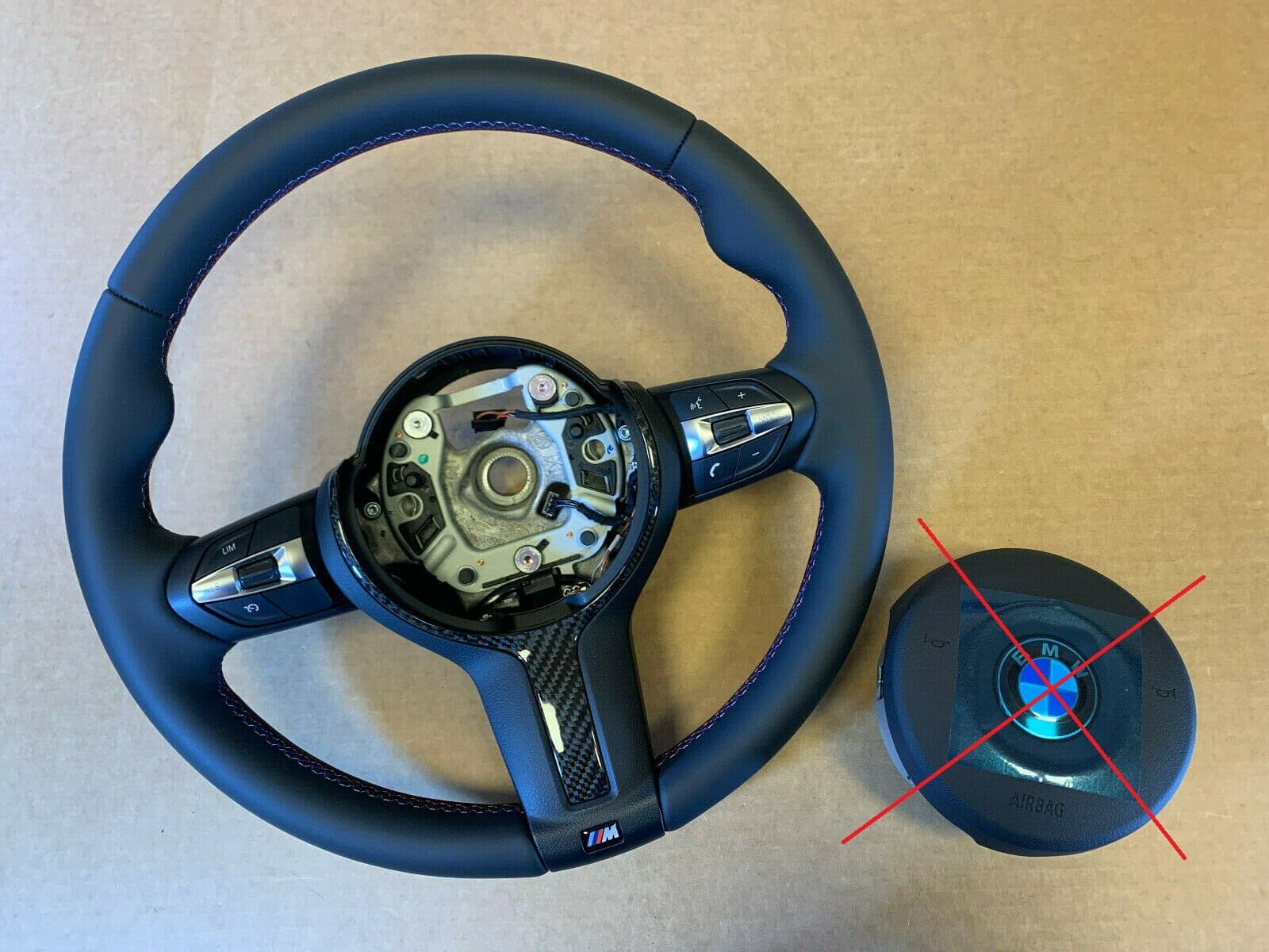 BMW BMW F01 F02 F03 F04 F06 F07 F10 F11 F12 F13 GENUINE USA M Steering Wheel VIBRO