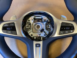 BMW BMW 5 6 X3 X4 G30 G31 G38 G32 G01 G02 G08 LCI EU M Steering Wheel Paddle HEATING — thumbnail 7