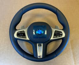 BMW BMW 5 6 X3 X4 G30 G31 G38 G32 G01 G02 G08 LCI EU M Steering Wheel Paddle HEATING — thumbnail 2
