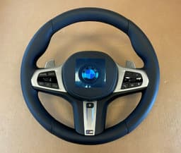 BMW BMW 8 X5 X6 X7 G14 G15 G16 G05 G06 G07 OEM EU M Steering Wheel Paddles HEATING — thumbnail 2