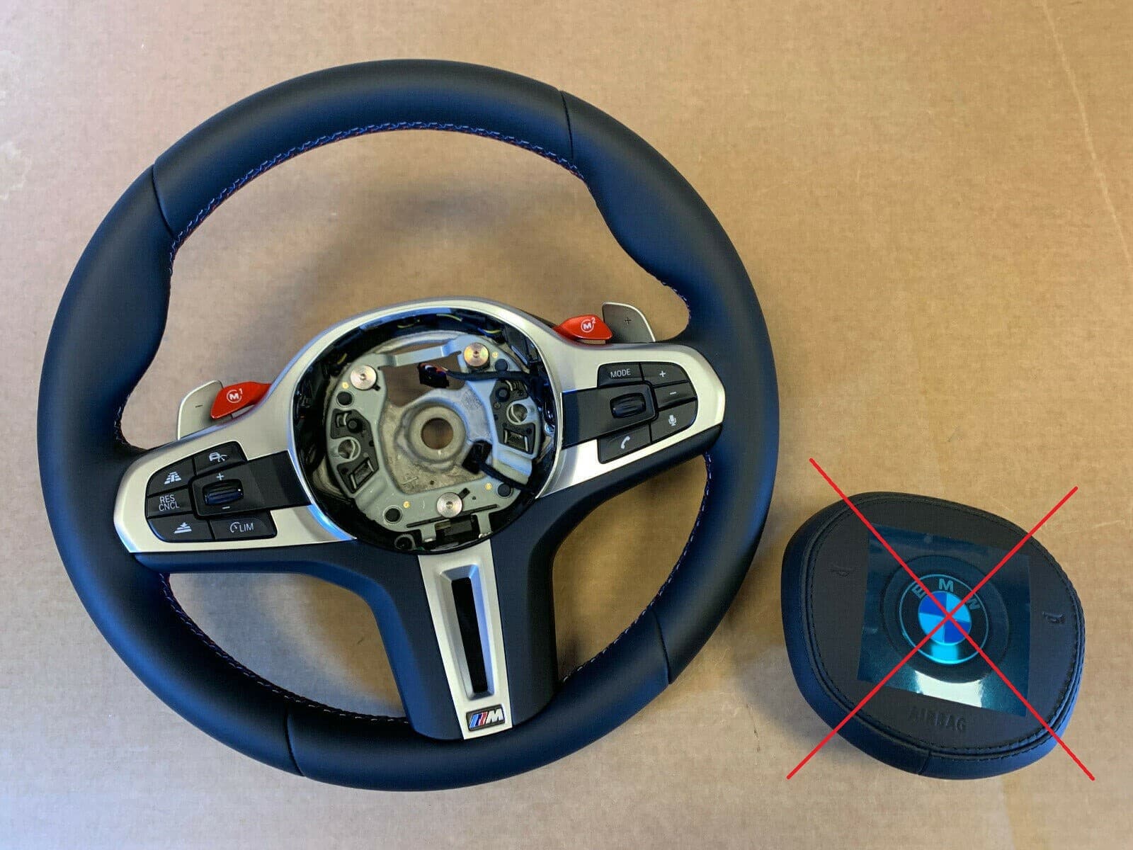 BMW BMW M5 F90 X3M F97 X4M F98 GENUINE USA M Steering Wheel ACC VIBRO NEW