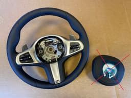 BMW BMW 5 G30 G31 G38 6 G32 X3 G01 G08 X4 G02 GENUINE LCI M Steering Wheel ACC — thumbnail 1