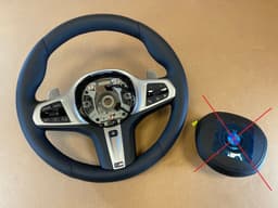 BMW BMW 8 X5 X6 X7 G14 G15 G16 G05 G06 G07 OEM USA M Steering Wheel Paddles HEATING — thumbnail 1