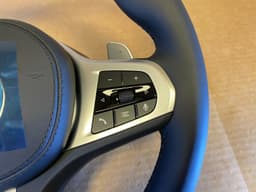 BMW BMW 5 6 X3 X4 G30 G31 G32 G01 G02 LCI USA M Steering Wheel Paddle HEAT VIBRO ACC — thumbnail 4