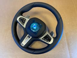 BMW BMW 5 6 X3 X4 G30 G31 G32 G01 G02 LCI USA M Steering Wheel Paddle HEAT VIBRO ACC — thumbnail 10
