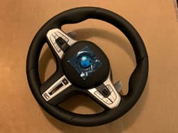 BMW NEW BMW 7 G11 G12 GENUINE M Sport Steering Wheel Paddles Heating Vibro M Trim — thumbnail 7
