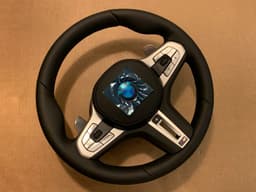 BMW NEW BMW 7 G11 G12 GENUINE M Sport Steering Wheel Paddles Heating Vibro M Trim — thumbnail 6