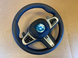 BMW BMW 5 6 X3 X4 G30 G31 G32 G01 G02 LCI USA M Steering Wheel Paddle HEAT VIBRO ACC — thumbnail 9