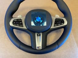 BMW BMW 5 6 X3 X4 G30 G31 G32 G01 G02 LCI M Steering Wheel Paddles HEATED VIBRO ACC — thumbnail 5