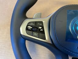 BMW BMW 5 6 X3 X4 G30 G31 G32 G01 G02 LCI M Steering Wheel Paddles HEATED VIBRO ACC — thumbnail 3