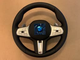 BMW NEW BMW 7 G11 LCI G12 LCI X7 G07 GENUINE M Steering Wheel Paddles HEATING VIBRO — thumbnail 10