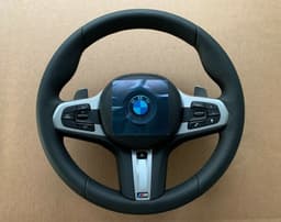 BMW BMW 5 6 X3 X4 G30 G31 G32 G01 G02 G08 OEM M Steering Wheel Paddles HEATING VIBRO — thumbnail 2