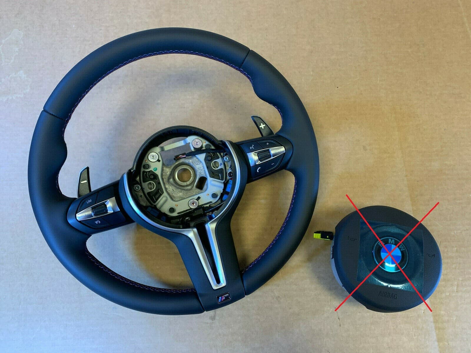 BMW BMW F01 F02 F03 F04 F06 F07 F10 F11 F12 F13 GENUINE USA M Steering Wheel Paddles