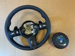 BMW BMW F01 F02 F03 F04 F06 F07 F10 F11 F12 F13 M Steering Wheel Paddles VIBRO ACC — thumbnail 1