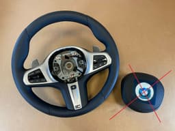 BMW BMW 8 X5 X6 X7 G14 G15 G16 G05 G06 G07 OEM USA M Steering Wheel Paddles HEATING — thumbnail 1