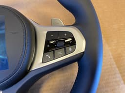 BMW BMW 5 6 X3 X4 G30 G31 G32 G01 G02 LCI USA M Steering Wheel Paddle HEAT VIBRO ACC — thumbnail 4