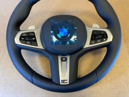 BMW BMW 5 6 X3 X4 G30 G31 G32 G01 G02 LCI USA M Steering Wheel Paddle HEAT VIBRO ACC — thumbnail 5