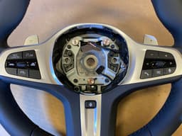 BMW BMW 5 6 X3 X4 G30 G31 G32 G01 G02 LCI USA M Steering Wheel Paddle HEAT VIBRO ACC — thumbnail 7