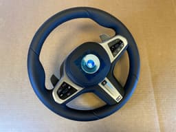 BMW BMW 5 6 X3 X4 G30 G31 G32 G01 G02 LCI USA M Steering Wheel Paddle HEAT VIBRO ACC — thumbnail 9