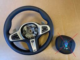 BMW BMW 8 X5 X6 X7 G14 G15 G16 G05 G06 G07 USA M Steering Wheel Paddles HEATING ACC — thumbnail 1