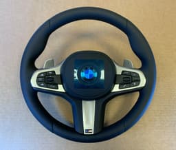 BMW BMW 5 6 X3 X4 G30 G31 G38 G32 G01 G02 OEM EU M Steering Wheel Paddles VIBRO ACC — thumbnail 2