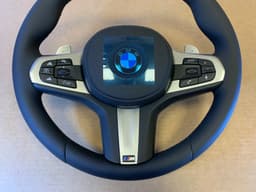 BMW BMW 5 6 X3 X4 G30 G31 G38 G32 G01 G02 OEM EU M Steering Wheel Paddles VIBRO ACC — thumbnail 5