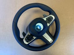 BMW BMW 5 6 X3 X4 G30 G31 G38 G32 G01 G02 OEM EU M Steering Wheel Paddles VIBRO ACC — thumbnail 9