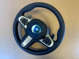 BMW BMW 5 6 X3 X4 G30 G31 G38 G32 G01 G02 OEM EU M Steering Wheel Paddles VIBRO ACC — thumbnail 10