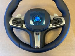 BMW BMW 5 6 X3 X4 G30 G31 G32 G38 G01 G02 G08 OEM M Steering Wheel Paddles HEATING — thumbnail 5