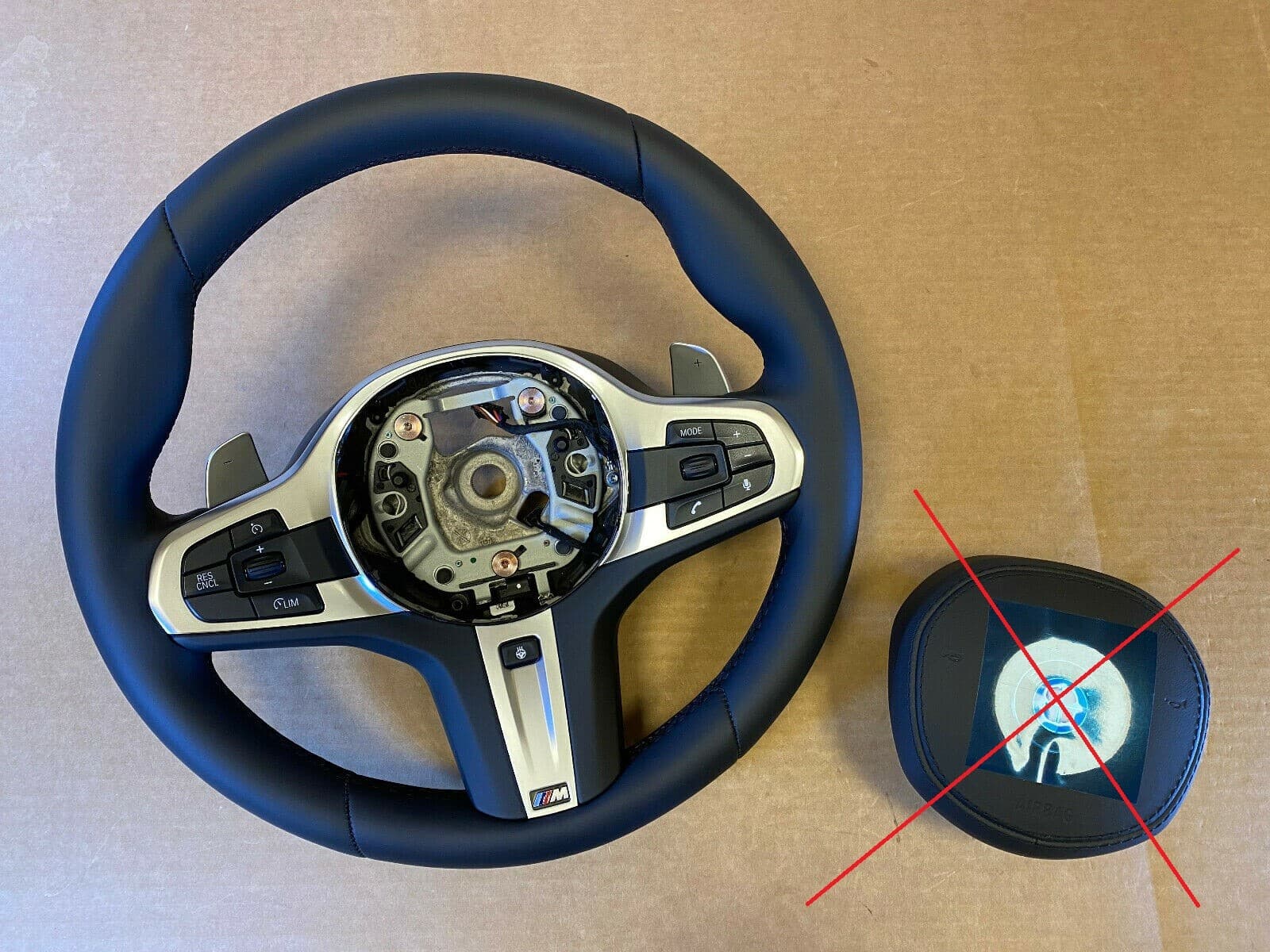 BMW BMW 5 6 X3 X4 G30 G31 G32 G38 G01 G02 G08 OEM M Steering Wheel Paddles HEATING