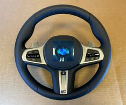 BMW BMW 5 6 X3 X4 G30 G31 G32 G01 G02 LCI M Steering Wheel Paddles HEATING VIBRO ACC — thumbnail 2