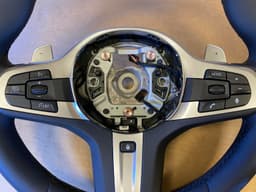 BMW BMW 5 6 X3 X4 G30 G31 G32 G38 G01 G02 G08 OEM M Steering Wheel Paddles HEATING — thumbnail 7