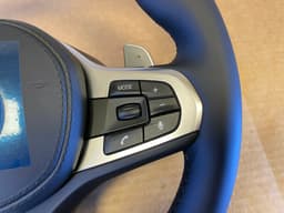 BMW BMW 5 6 X3 X4 G30 G31 G32 G38 G01 G02 G08 OEM M Steering Wheel Paddles HEATING — thumbnail 4