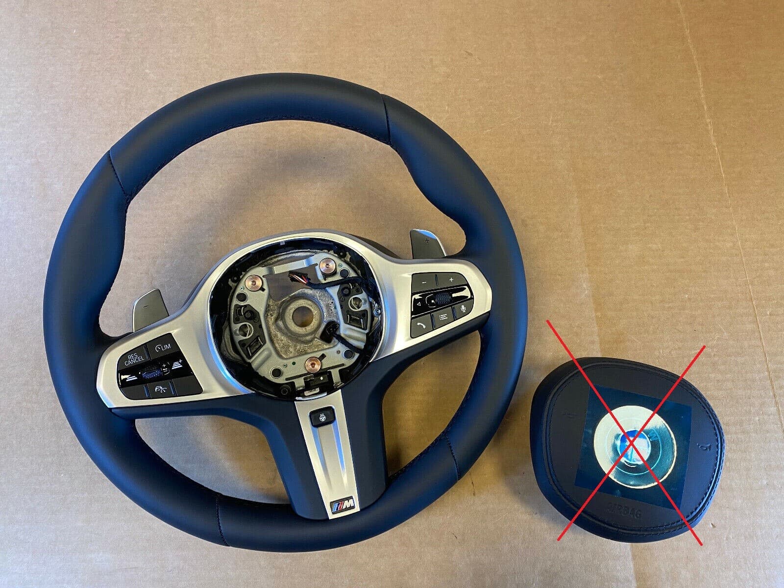 BMW BMW 5 6 X3 X4 G30 G31 G32 G01 G02 LCI EU M Steering Wheel Paddles HEATING ACC