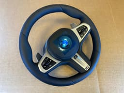 BMW BMW 5 6 X3 X4 G30 G31 G32 G01 G02 LCI EU M Steering Wheel Paddles HEATING ACC — thumbnail 9