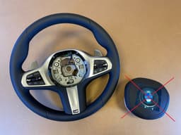 BMW BMW 1 2 3 Z4 F40 F44 G20 G21 G28 G29 GENUINE M Steering Wheel Paddles ACC — thumbnail 1