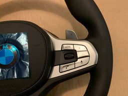 BMW NEW BMW 7 G11 G12 OEM M Steering Wheel Paddle Heating Vibro Active Cruise M Trim — thumbnail 4