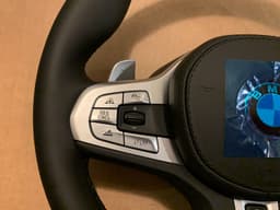 BMW NEW BMW 7 G11 G12 OEM M Steering Wheel Paddle Heating Vibro Active Cruise M Trim — thumbnail 3