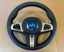 BMW BMW 5 6 X3 X4 G30 G31 G38 G32 G01 G02 LCI M Steering Wheel Paddles HEATING VIBRO — thumbnail 2
