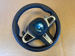 BMW BMW 5 6 X3 X4 G30 G31 G38 G32 G01 G02 LCI M Steering Wheel Paddles HEATING VIBRO — thumbnail 9