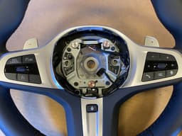 BMW BMW 5 6 X3 X4 G30 G31 G38 G32 G01 G02 LCI M Steering Wheel Paddles HEATING VIBRO — thumbnail 7