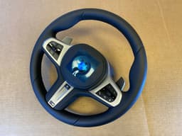 BMW BMW 5 6 X3 X4 G30 G31 G38 G32 G01 G02 LCI M Steering Wheel Paddles HEATING VIBRO — thumbnail 10