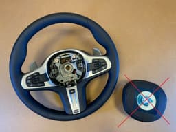 BMW BMW 5 G30 G31 G38 6 G32 X3 G01 X4 G02 OEM EU M Steering Wheel HEATING ASSIST+ — thumbnail 1