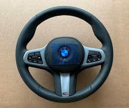 BMW BMW LCI 5 G30 G31 6 G32 X3 G01 X4 G02 GENUINE USA M Steering Wheel VIBRO ACC — thumbnail 2