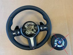 BMW BMW F15 F16 F20 F22 F25 F26 F30 F32 M Steering Wheel Paddles VIBRO ACTIVE CRUISE — thumbnail 1