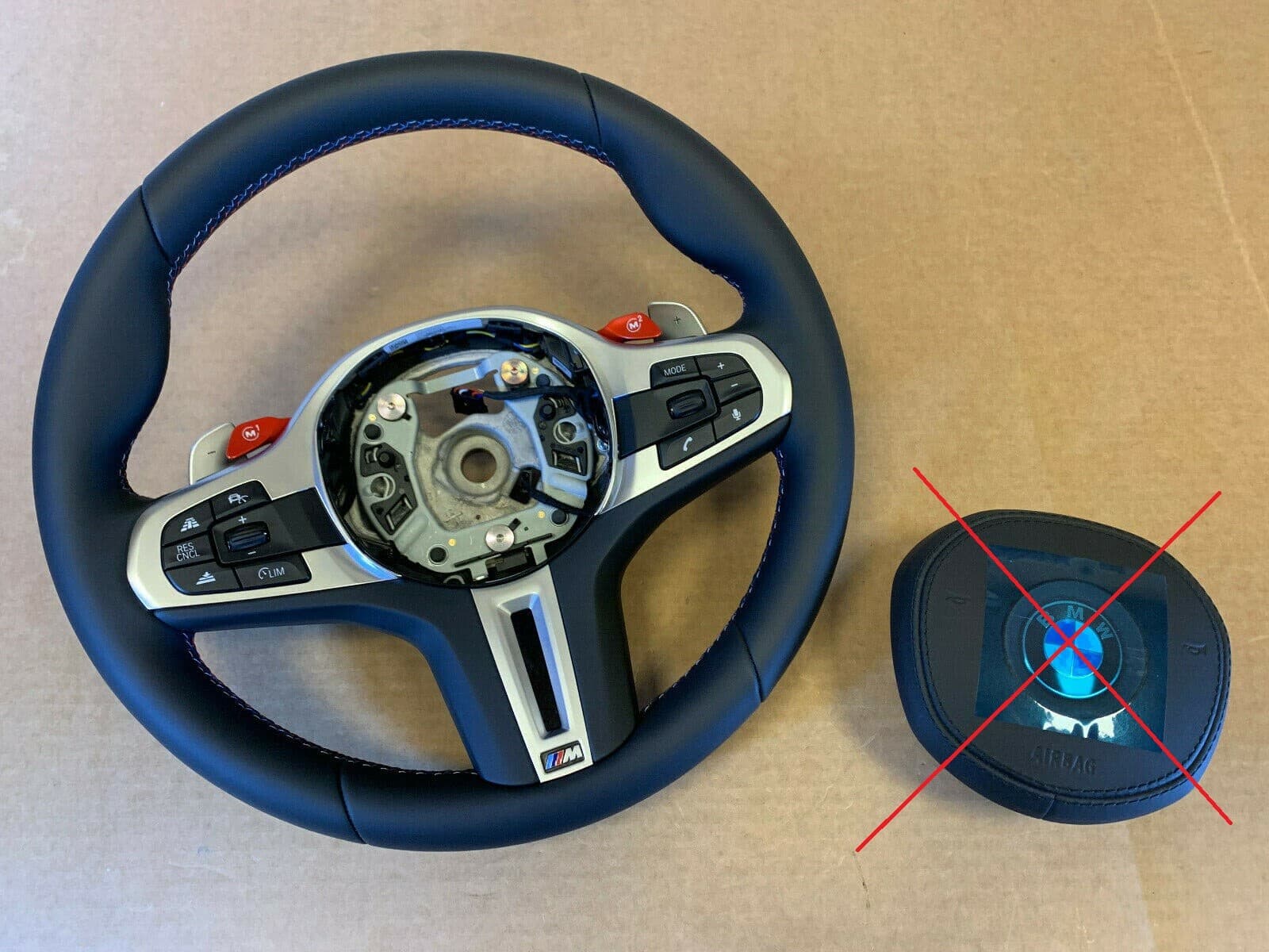 BMW BMW M5 F90 X3M F97 X4M F98 GENUINE EU M Steering Wheel ACC VIBRO NEW