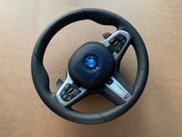 BMW BMW 5 6 X3 X4 G30 G31 G32 G38 G01 G02 USA M Steering Wheel Paddles HEATING ACC — thumbnail 9